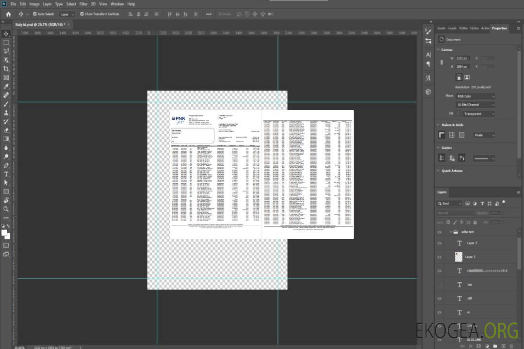 Philippines PNB banque st template